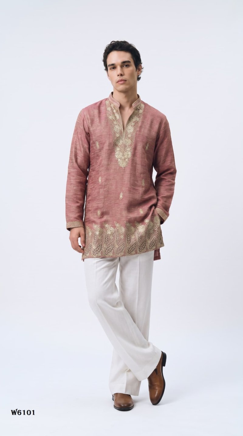 Outluk Wedding Vol 61 Lachaka Mens Kurta With Boot Cut Pant 